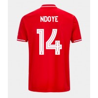 Stroje piłkarskie Nottingham Forest Dan Ndoye #14 Koszulka Podstawowej 2025-26 Krótki Rękaw